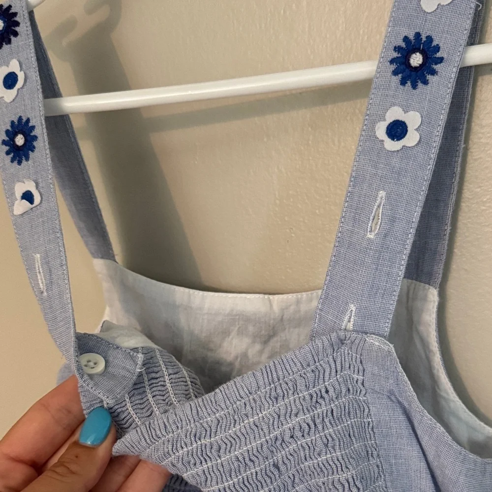 Mini Boden Embroidered Sundres - Picture 2 of 5